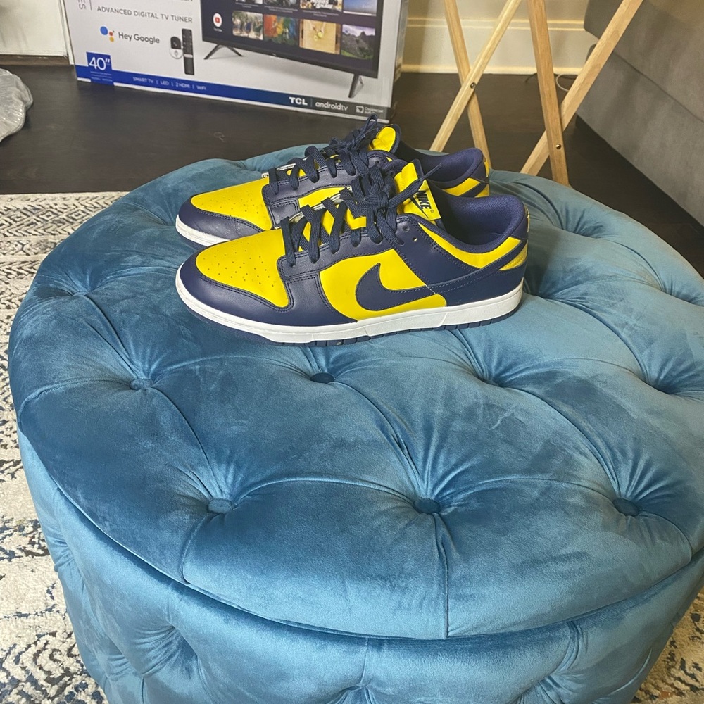 Michigan dunks lows